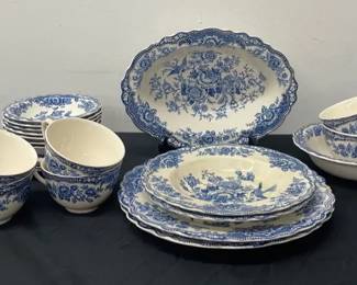 Vintage Bristol Crown Ducal Dinnerware
