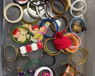 Collection Of Various Costume Bracelets