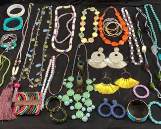  ASSORTED COSTUME JEWELRY, NAPIER, FABRULINA, NAUTICA