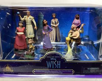  DISNEY WISH DELUXE FIGURINE PLAY SET, NEW IN BOX