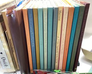 VINTAGE SEWING AND KNITTING, SINGER ATHENA 2000 MACHINE, THREAD, NEEDLE POINT PATTERNS AND MORE