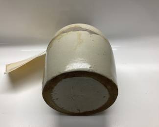  ANTIQUE THE CASPER CO. WHISKEY JUG FROM WINSTON SALEM NC, SALT GLAZED STONEWARE JUG FROM THE EARLY 1900â€™s