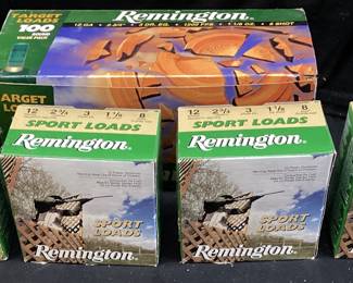 100 ROUNDS REMINGTON 12 GAUGE SHOTGUN SHELLS, 2 3/4 in, SPORT LOAD