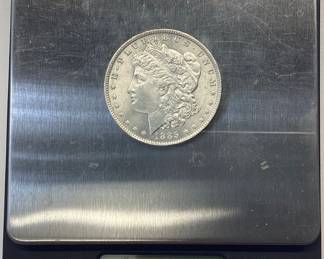  1885-O MORGAN SILVER DOLLAR New Orleans mint