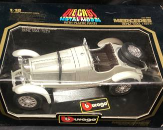 1983 BURAGO DIE CAST MERCEDES BENZ SSKL (1931), NEW IN BOX