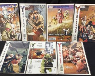  (7) VERTIGO Y THE LAST MAN COMICS