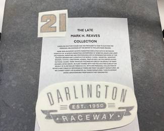 DARLINGTON RACEWAY STADIUM SEAT 21 ORIGINAL STADIUM SEAT 21 FROM DARLINGTON RACEWAY FROM 2003/2004 RENOVATION. NO SHIPPING PICKUP ONLY