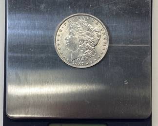 1887 MORGAN SILVER DOLLAR Philadelphia mint