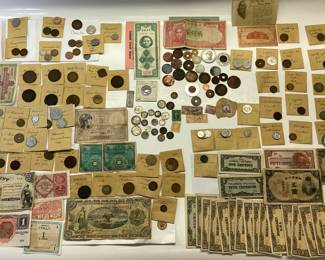WORLD CURRENCY COIN AND PAPER, JAPANESE, SWISS, CANADIAN, MEXICO NETHERLANDS, CHINA, AND MORE WITH SILVER COINS 6 BRITISH 3 PENCE 9.25 @ 8.08 GRAMS PLEASE SEE PICTURES