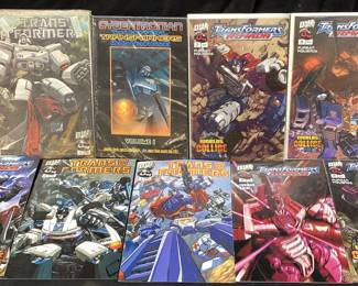 (9) DW TRANSFORMERS COMICS