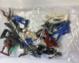 1965 G.I. JOE ELECTRIC DRAWING SET, CARNIVAL SHOOTING GALLERY GAME IT WORKS BUT MISSING THE GUN AND A BAG OF ARMY AND INDIAN FIGURINES