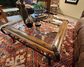 Glass Top Coffee Table