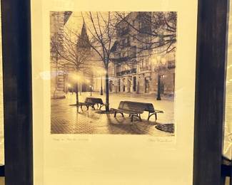 Paragon, Plaza de Porlier, Oviedo, by Alan Blaustein 20.5" x 25"H, $55