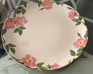 Franciscan platter included with purchase of place settings ~ 