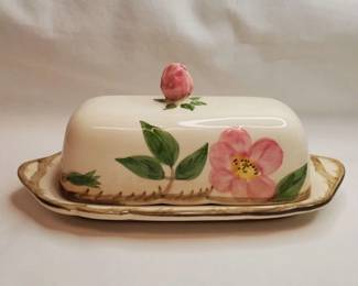 Franciscan covered butter dish, was $40, NOW $20