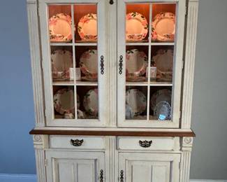 "American Journey" Basset Lighted Hutch,  $495