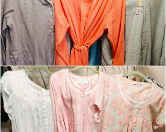 New Robes/Nightgowns 2X/3X
Ralph Loren
Jasmine Rosa
Karen Nueberger
Miss Elaine 
Ellen West