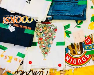 A collection of vintage graphic t-shirts