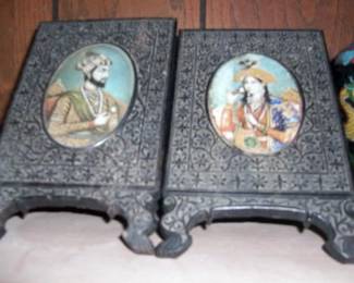 India Carved Portraits