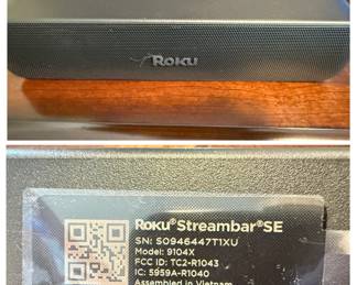Roku Streambar SE (# 9104X) - Doubles as a 4K/HD/HDR Streaming Media Player