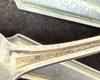 Alvin Sterling Flatware