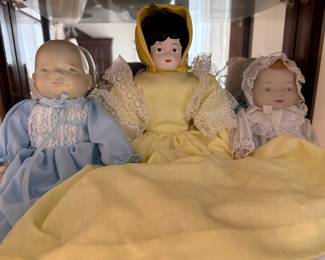 Collection of Vintage Dolls