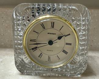 Staiger West German Quartz Crystal Desk Clock