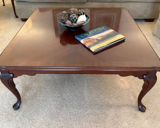 Queen Anne Style Coffee Table