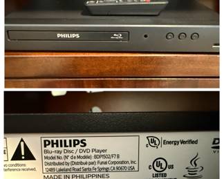 Philips (# BDP1502/F7) Blu-Ray Disc/DVD Player