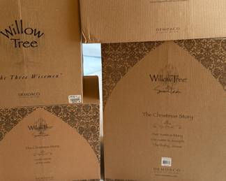 Boxes for Willow Tree "The Christmas Story" Nativity Collection