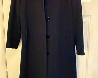 "Preston & York" Women's Black Wool Coat (Size 12P)