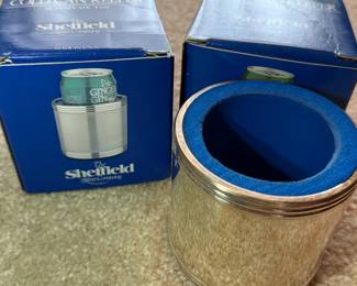 "Sheffield' Stainless Can Cooler/Koozie