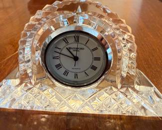 Waterford Small Quartz Mantel Clock