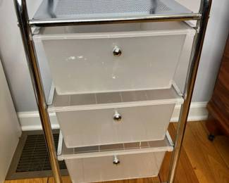 105 Modern 3Drawer Utility Cart