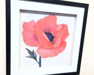 105 Jubilant Poppy Wall Art Print