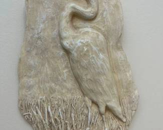 105 Scott Peger Heron Wall Decor