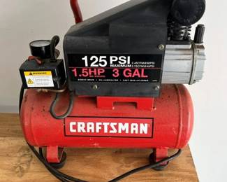 105 Craftsman 3Gal. Portable Air Compressor