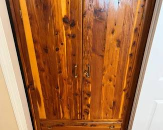 105 Cedar Storage Wardrobe
