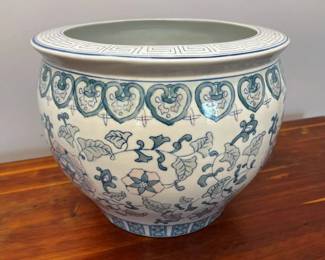 105 Oriental Porcelain Planter