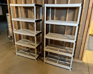 105 Plastic Storage Shelving