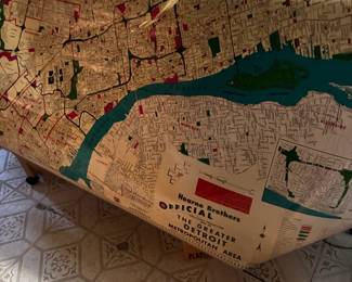 roll down map of Detroit