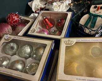 vintage Christmas bulbs
