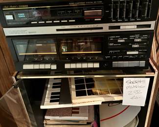 receiver, sheet music