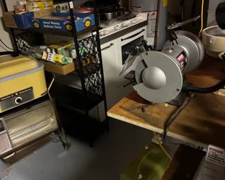 tools, vintage roaster, vintage gas stove