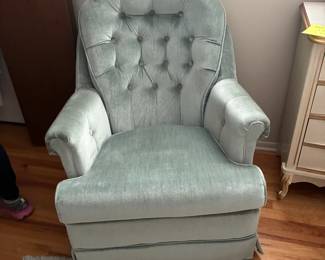 one of two swivel chairs