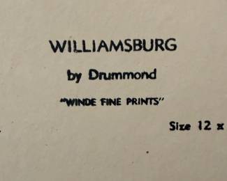 Governors Palace, Williamsburg, Virginia by George Drummond second image