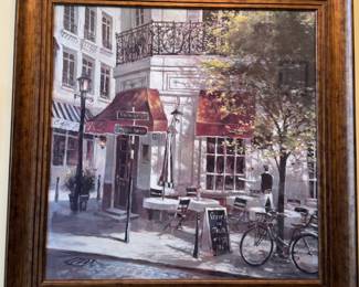 The Crepe House by Brent Heighton Painting