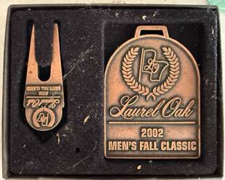 Laurel Oak Country Club Golf Divot Tool and Ball Marker Set