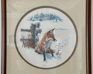 Eileen Hayes Fox Pause Limited Edition Print