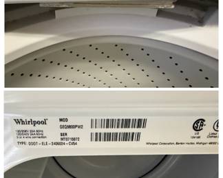 Whirlpool Washer and Dryer Set second image